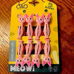 Cat 🐱 Bag Clips